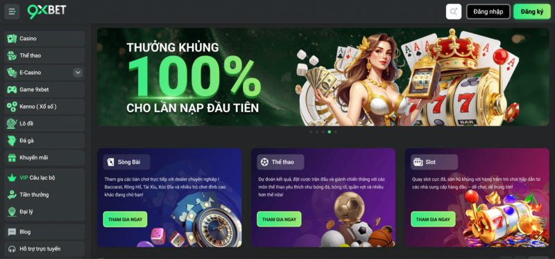Trang chủ 9xbet